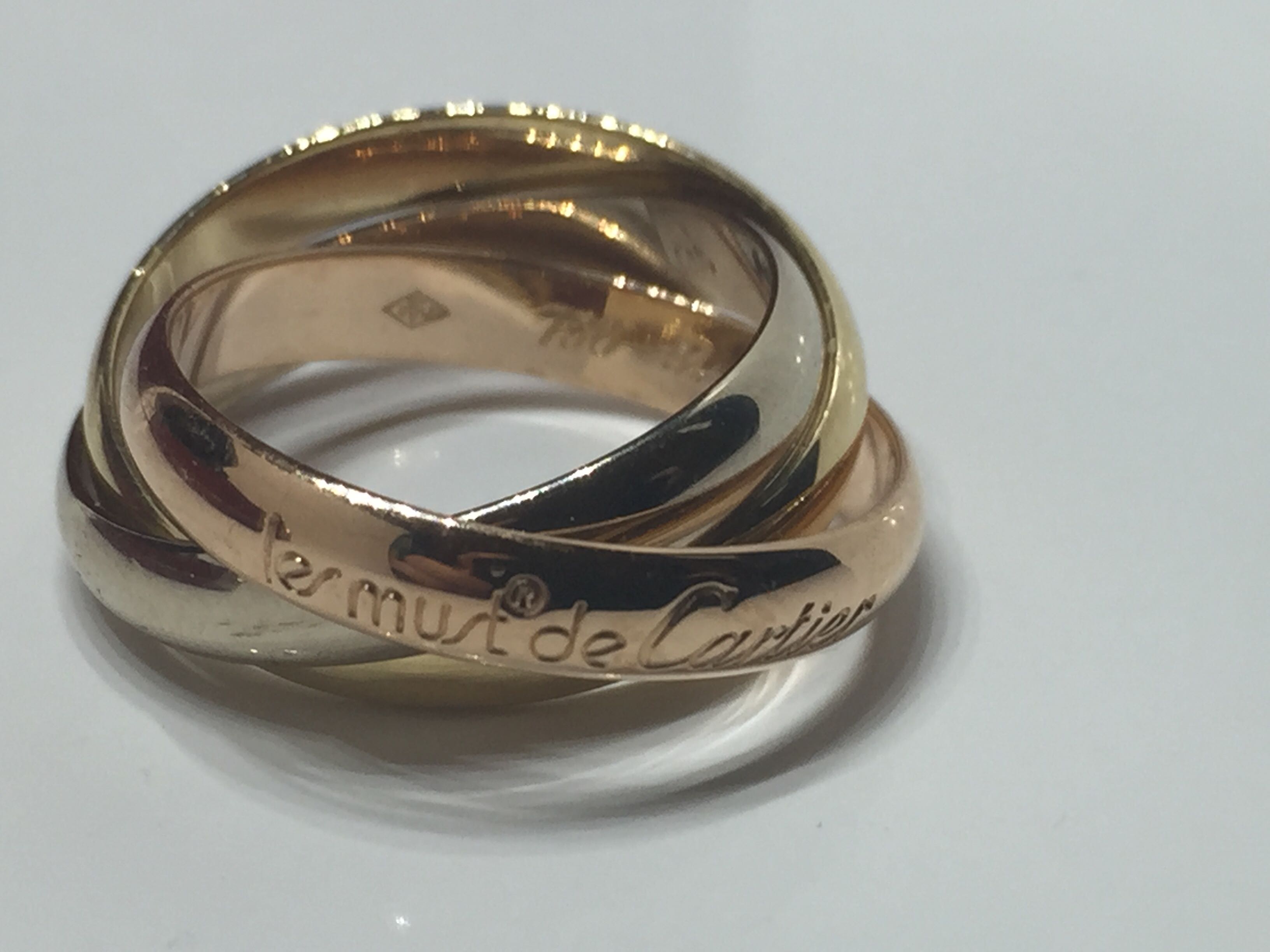 cartier trinity ring kleines modell